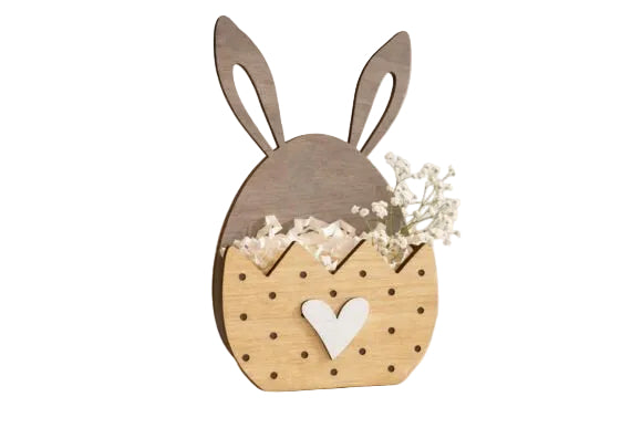 Oster Geschenkboxen aus Holz - Happy Easter Mini Box