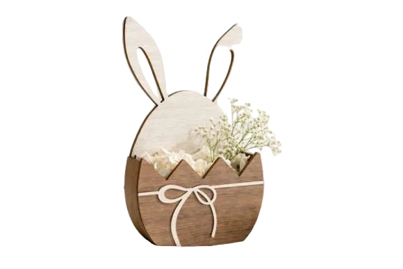 Oster Geschenkboxen aus Holz - Happy Easter Mini Box